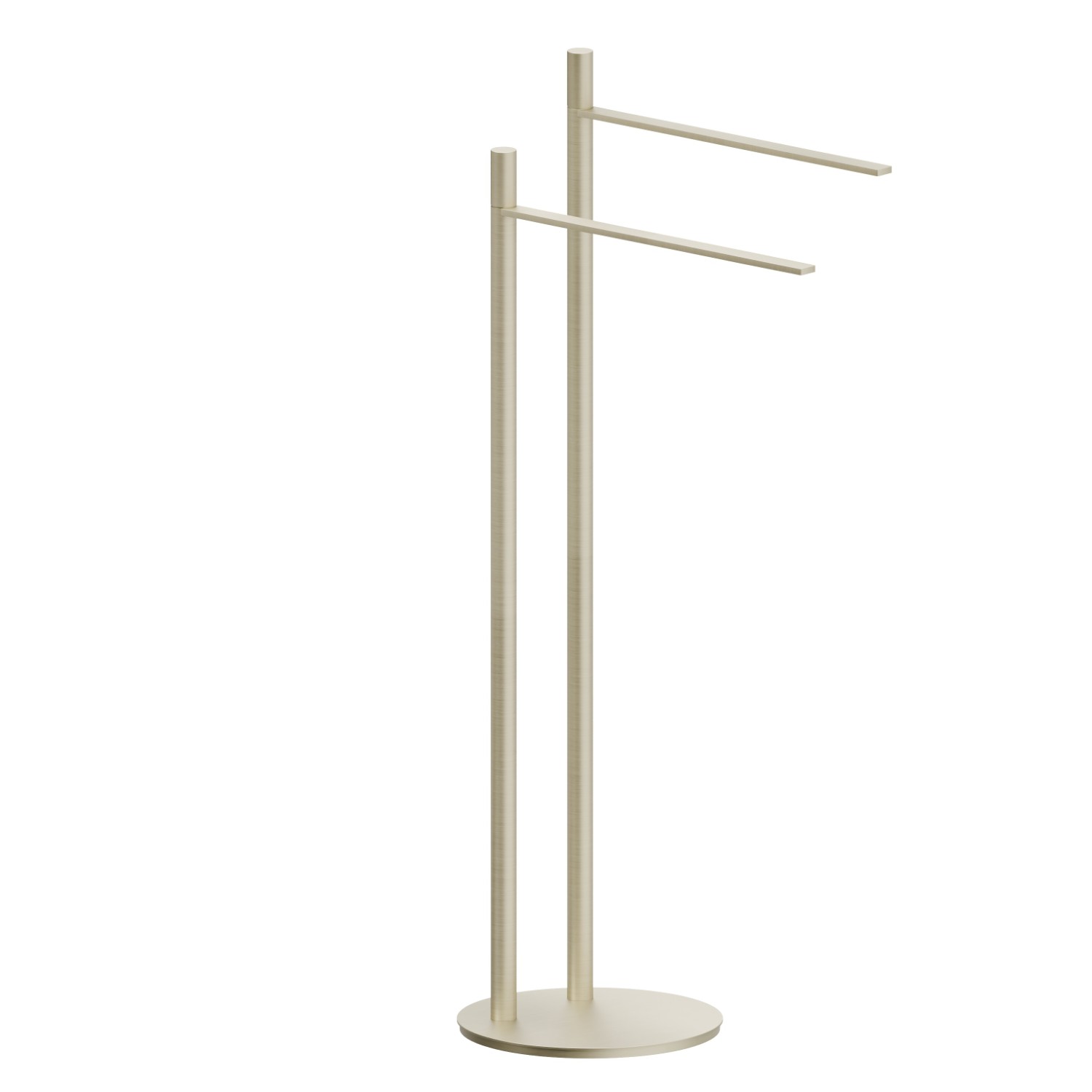 Freestanding towel holder - finish PVD Brushed Pale Gold