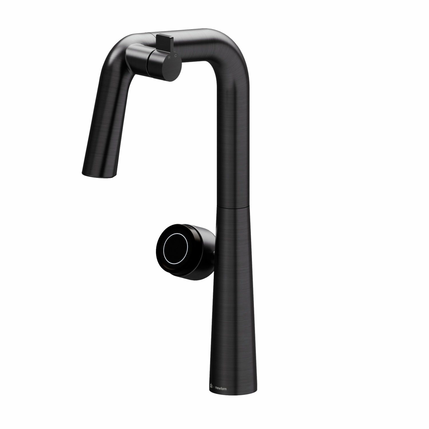 Système complet de filtration et de réfrigération de l’eau - finition PVD Brushed Gun Metal
