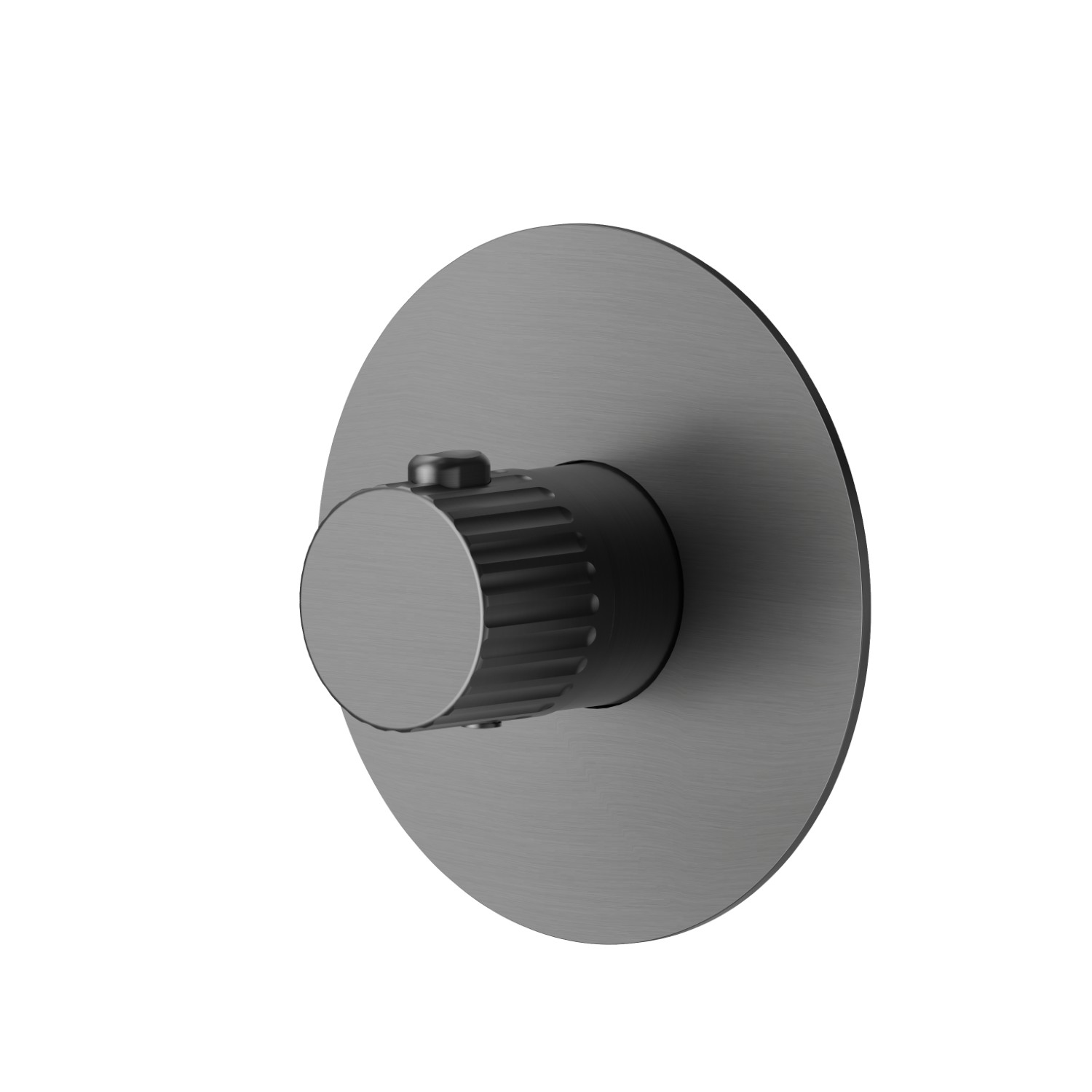 Mitigeur thermostatique à encastrer - finition PVD Brushed Gun Metal
