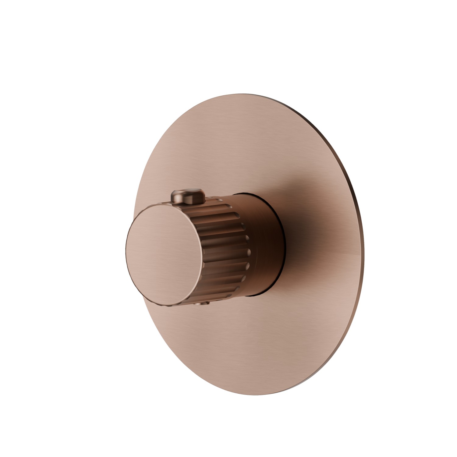 Thermostatic concealed mixer - finish PVD Brushed Copper Bronze