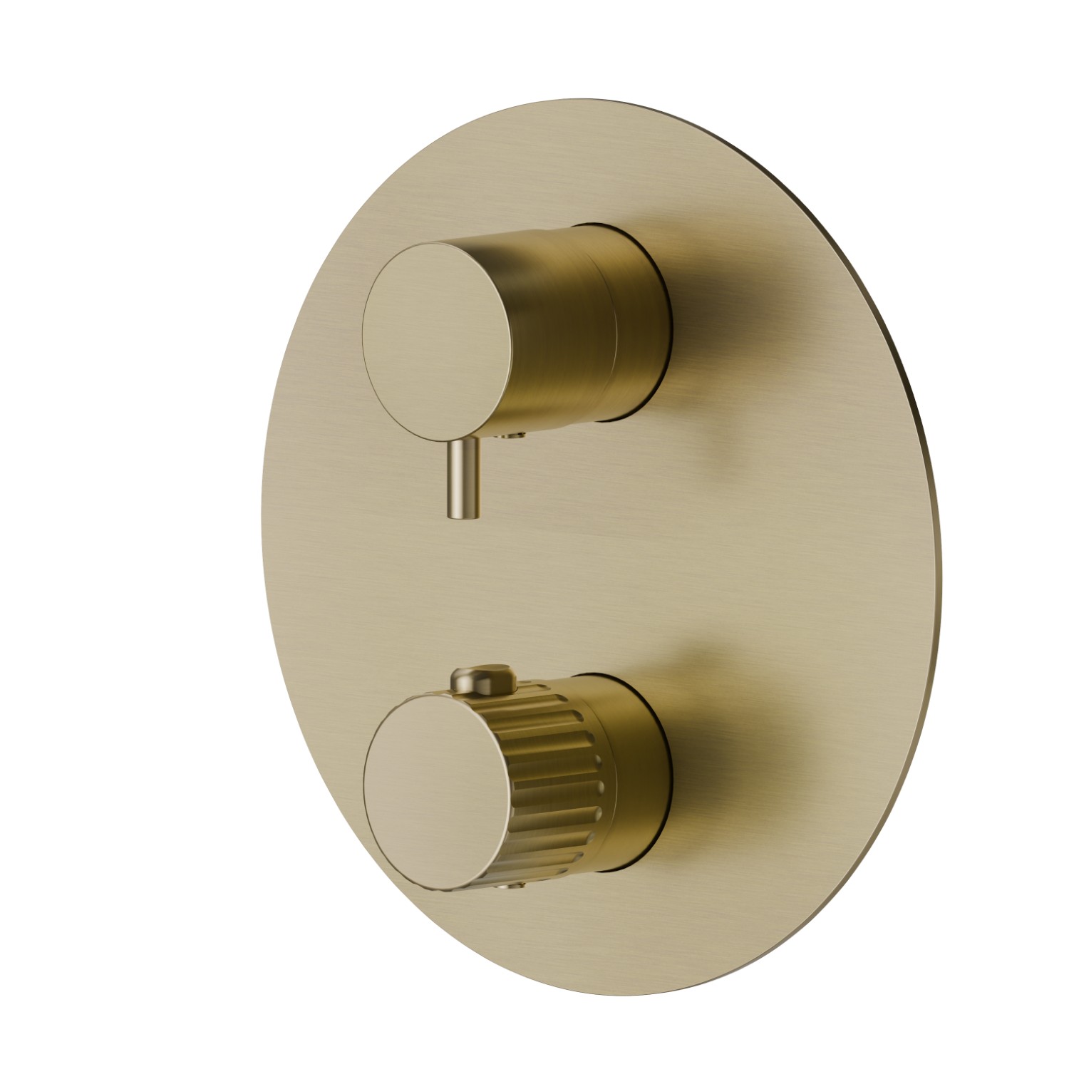 Concealed thermostatic mixer - finish PVD Brushed Pale Gold