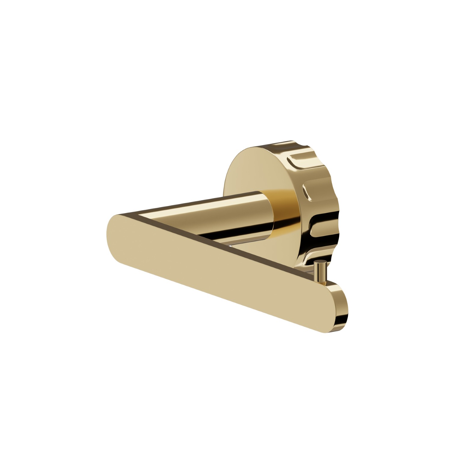 Rechter Toilettenpapierhalter zur Wandmontage - oberfläche PVD Glossy Gold