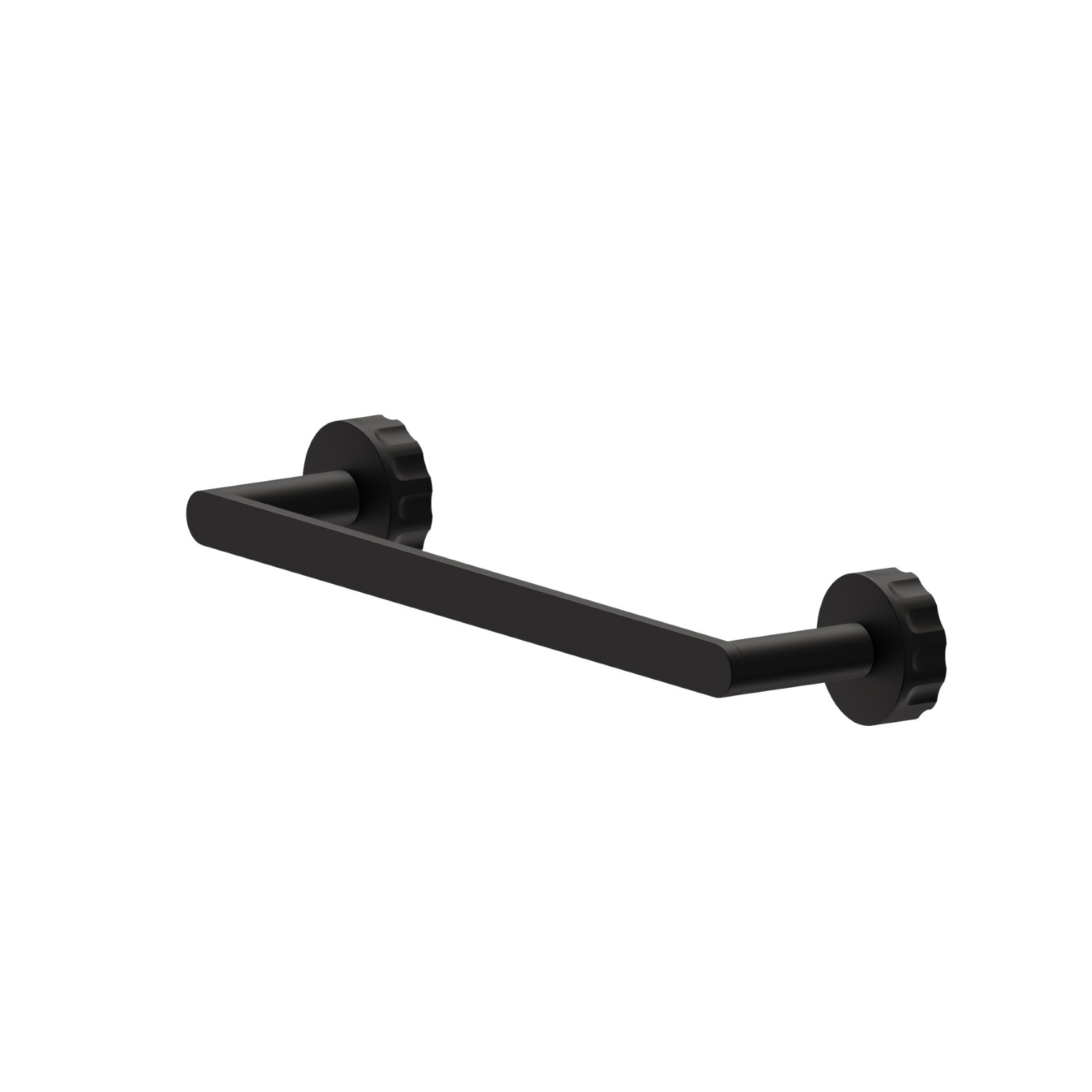  Porta salvietta corto, 30 cm - finitura Nero opaco