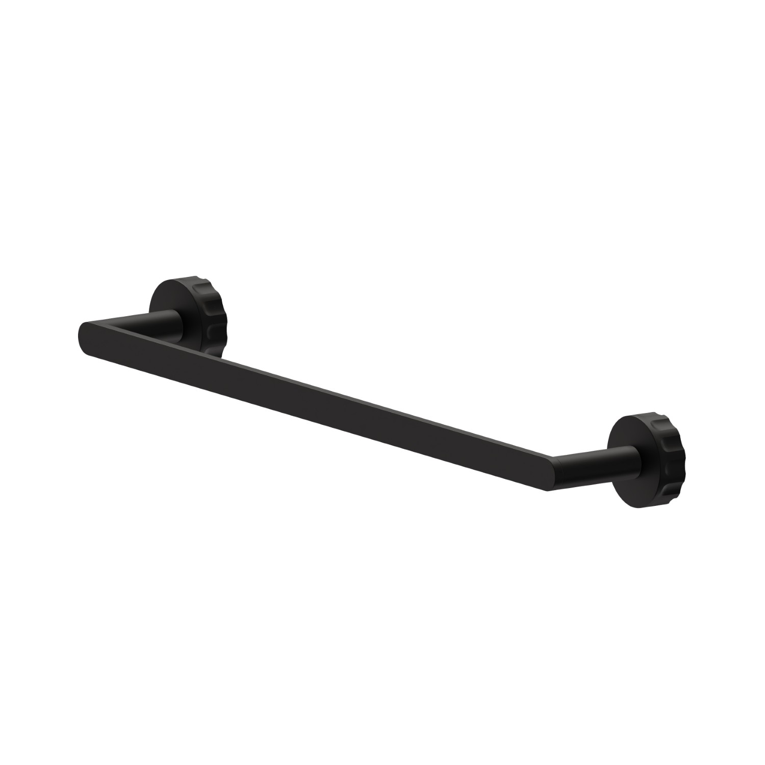  Porta salvietta medio, 45 cm - finitura Nero opaco
