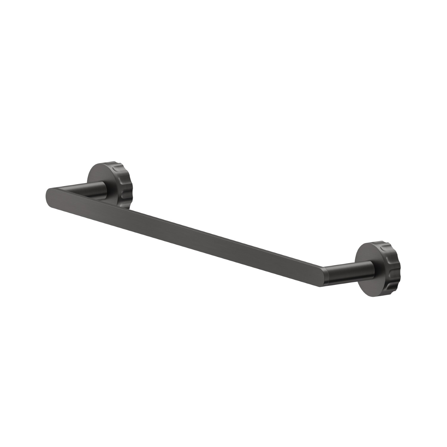 Medium towel rail, 45 cm - finish PVD Brushed Gun Metal