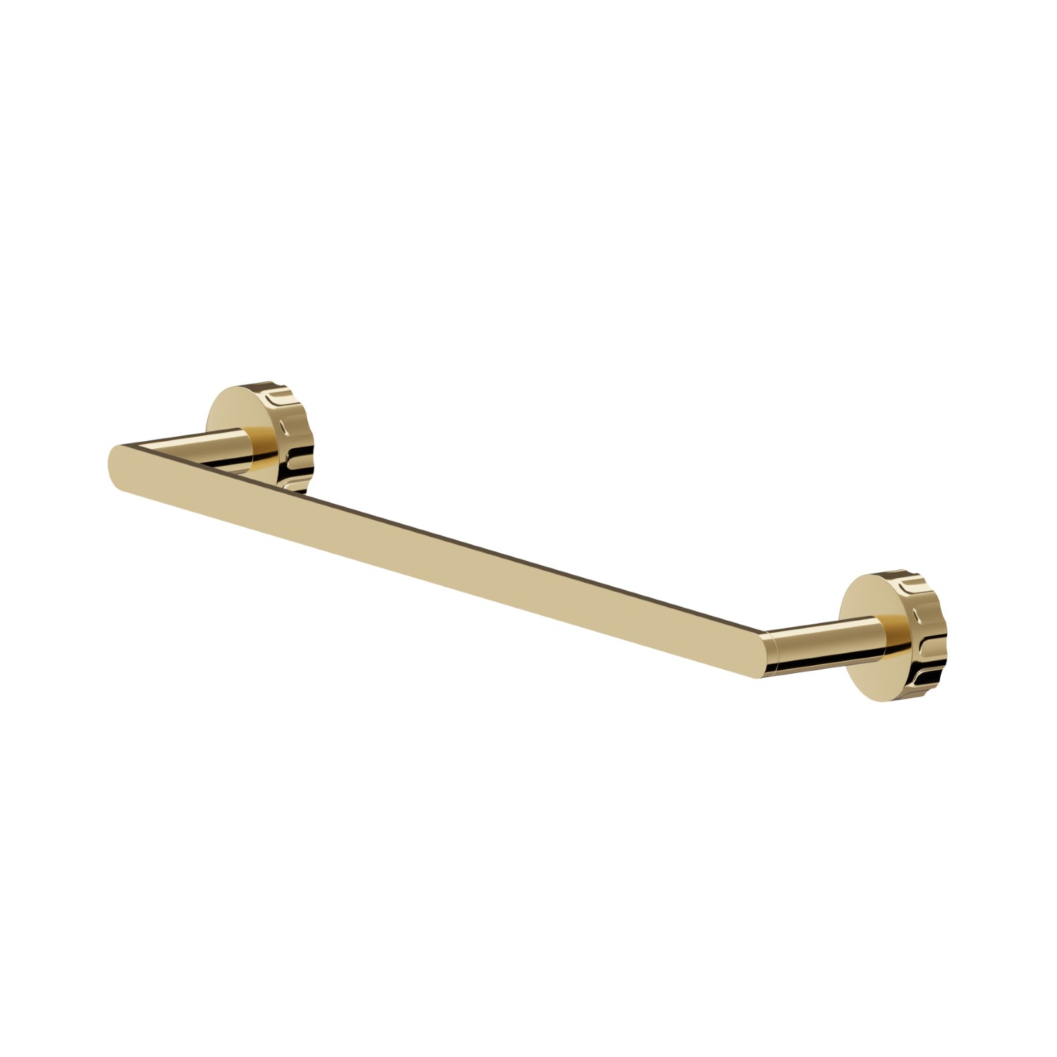  Porta salvietta medio, 45 cm - finitura PVD Glossy Gold