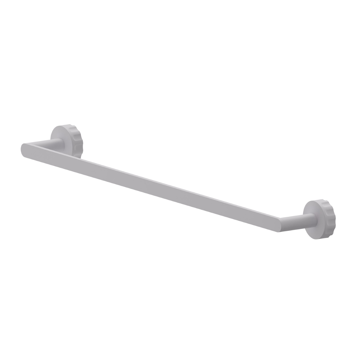 Porte-serviettes long, 60 cm - finition Matt White