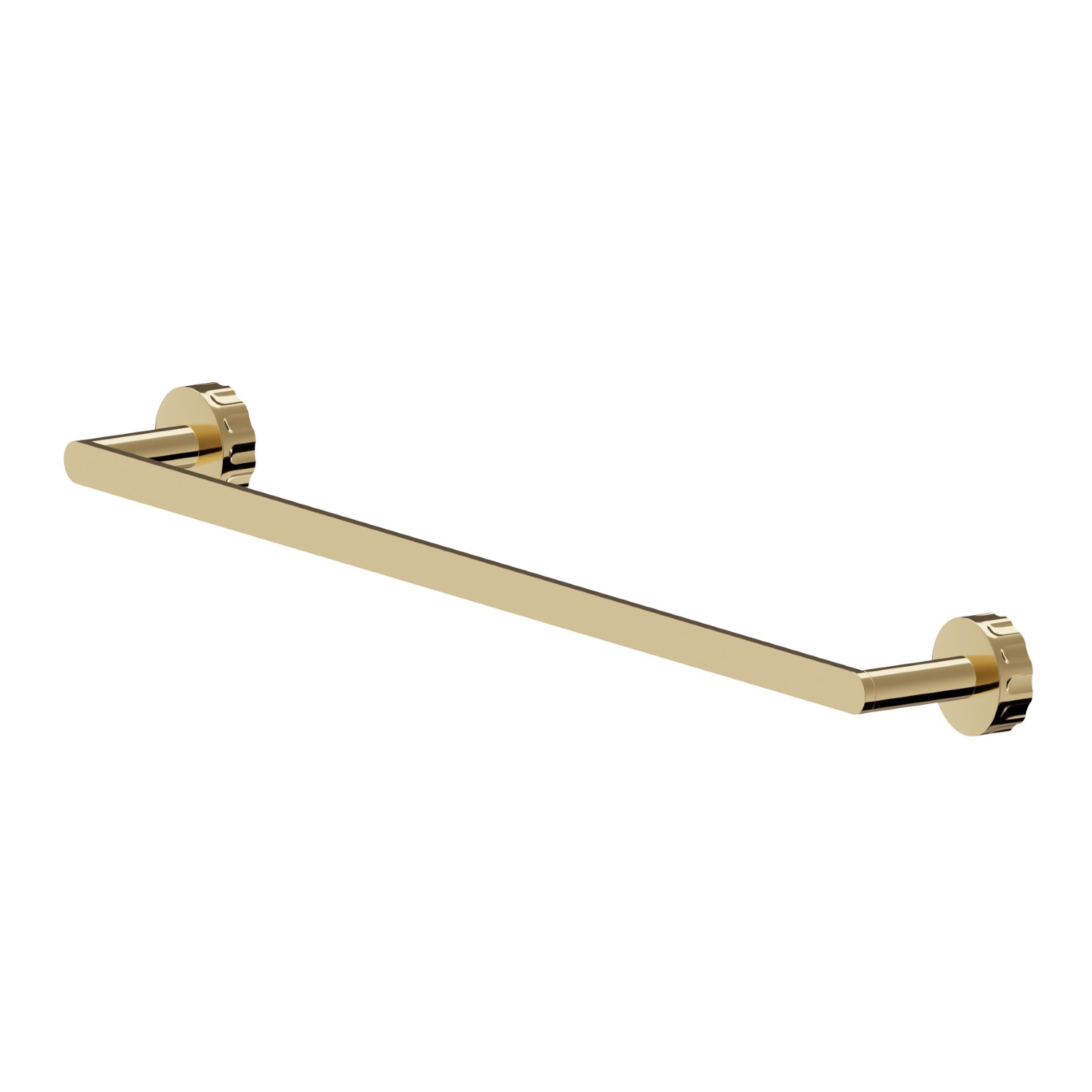  Porta salvietta lungo, 60 cm - finitura PVD Glossy Gold