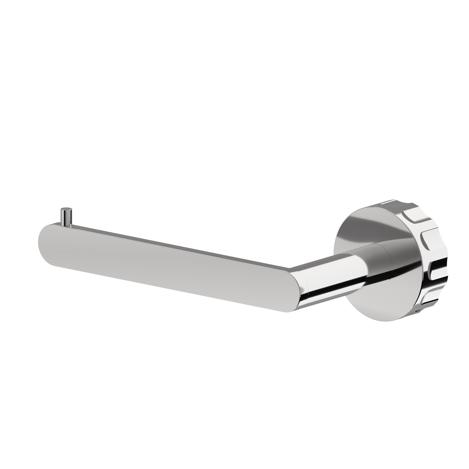 Left-side wall-mounted paper holder - finish Chrome