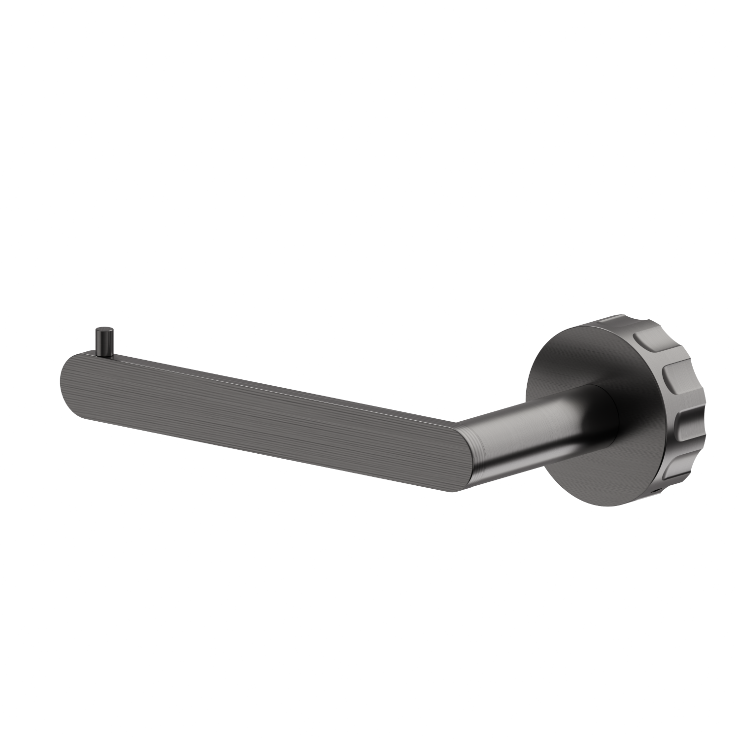 Linker Toilettenpapierhalter zur Wandmontage - oberfläche PVD  Gun Metal gebürstet