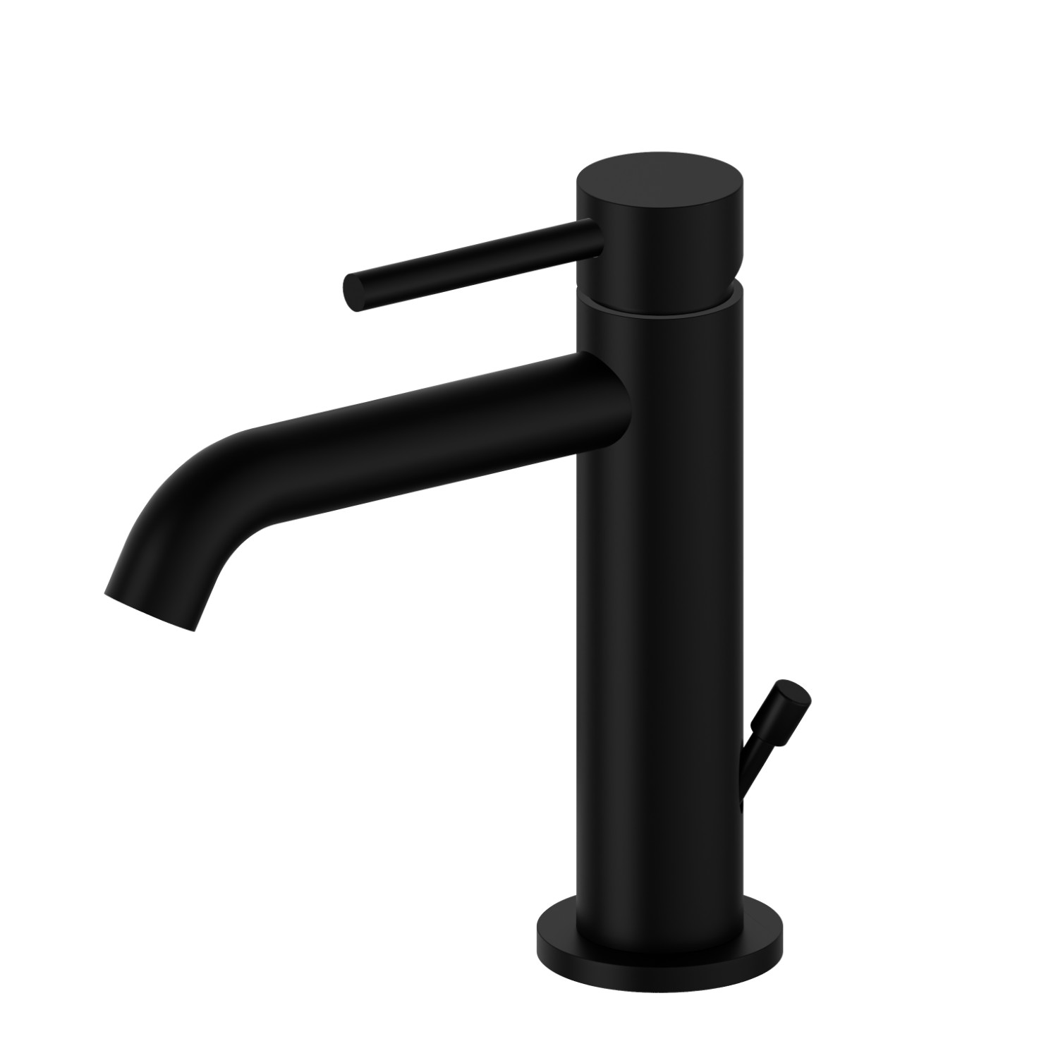 Single lever basin mixer - finish Matt Black