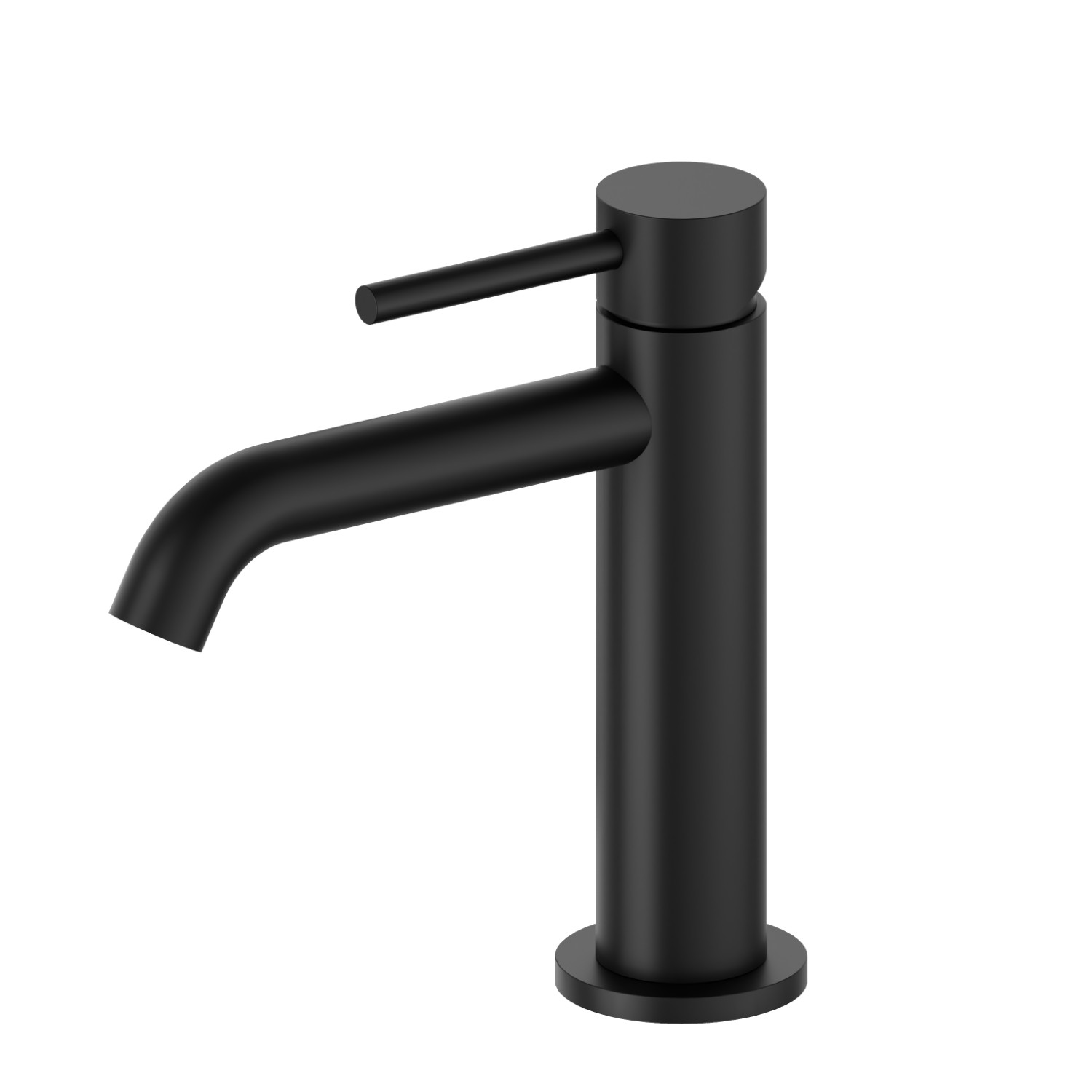Single lever basin mixer - finish Matt Black