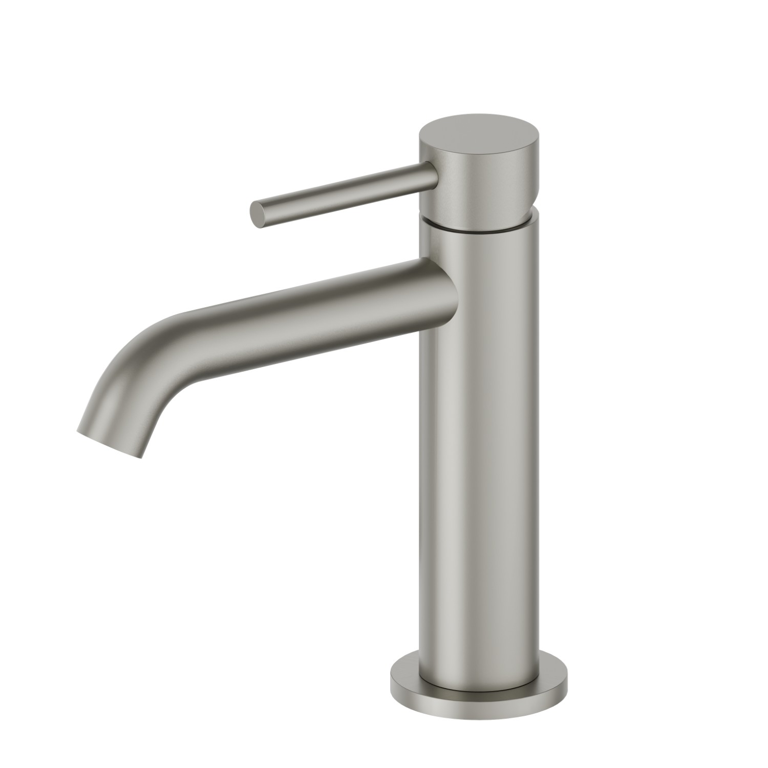 Single lever basin mixer - finish Titanium Satin