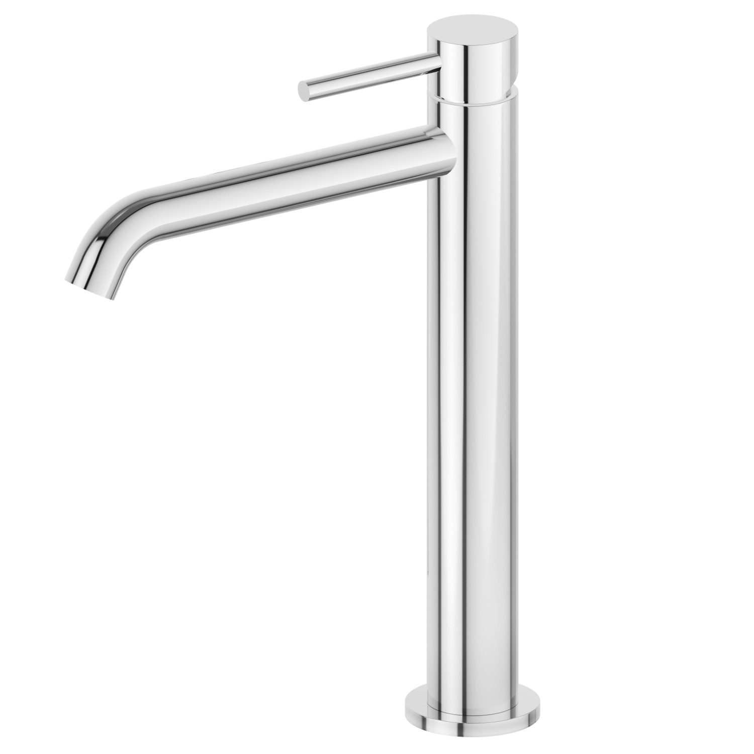 Single lever basin mixer, medium version, for above counter basin - finish Chrome