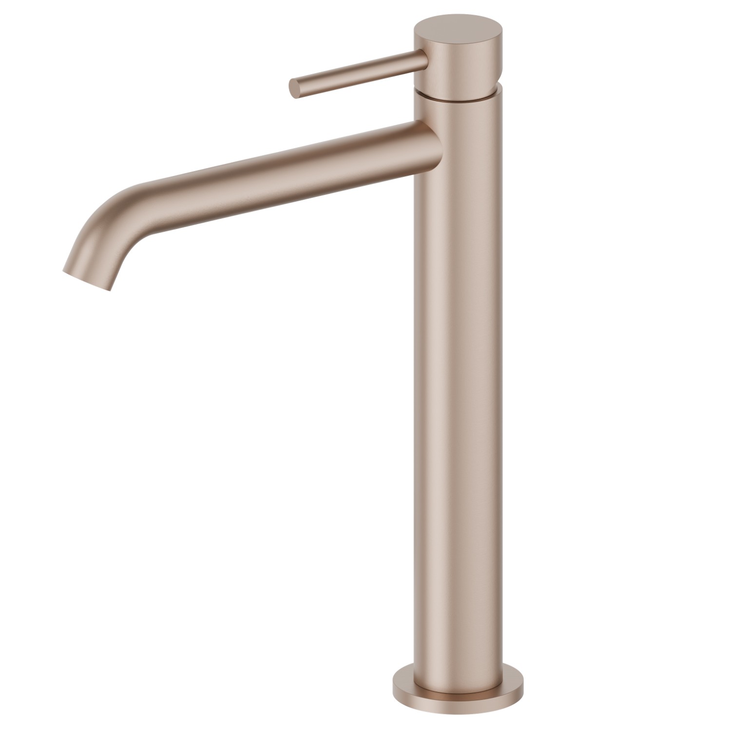 Single lever basin mixer, medium version, for above counter basin - finish Copper Satin