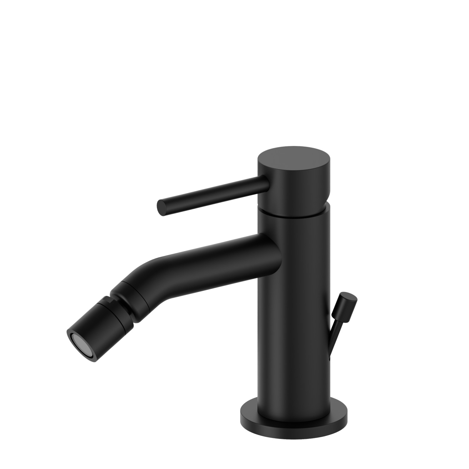 Single lever bidet mixer - finish Matt Black