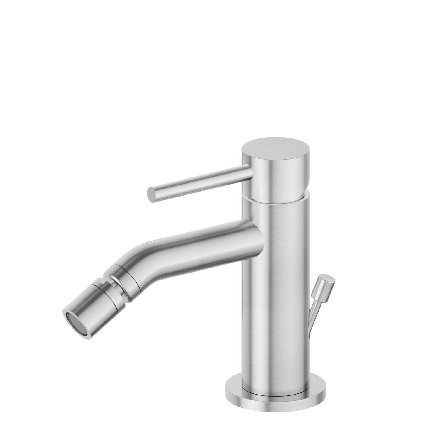 Mitigeur bidet - finition PVD Brushed steel