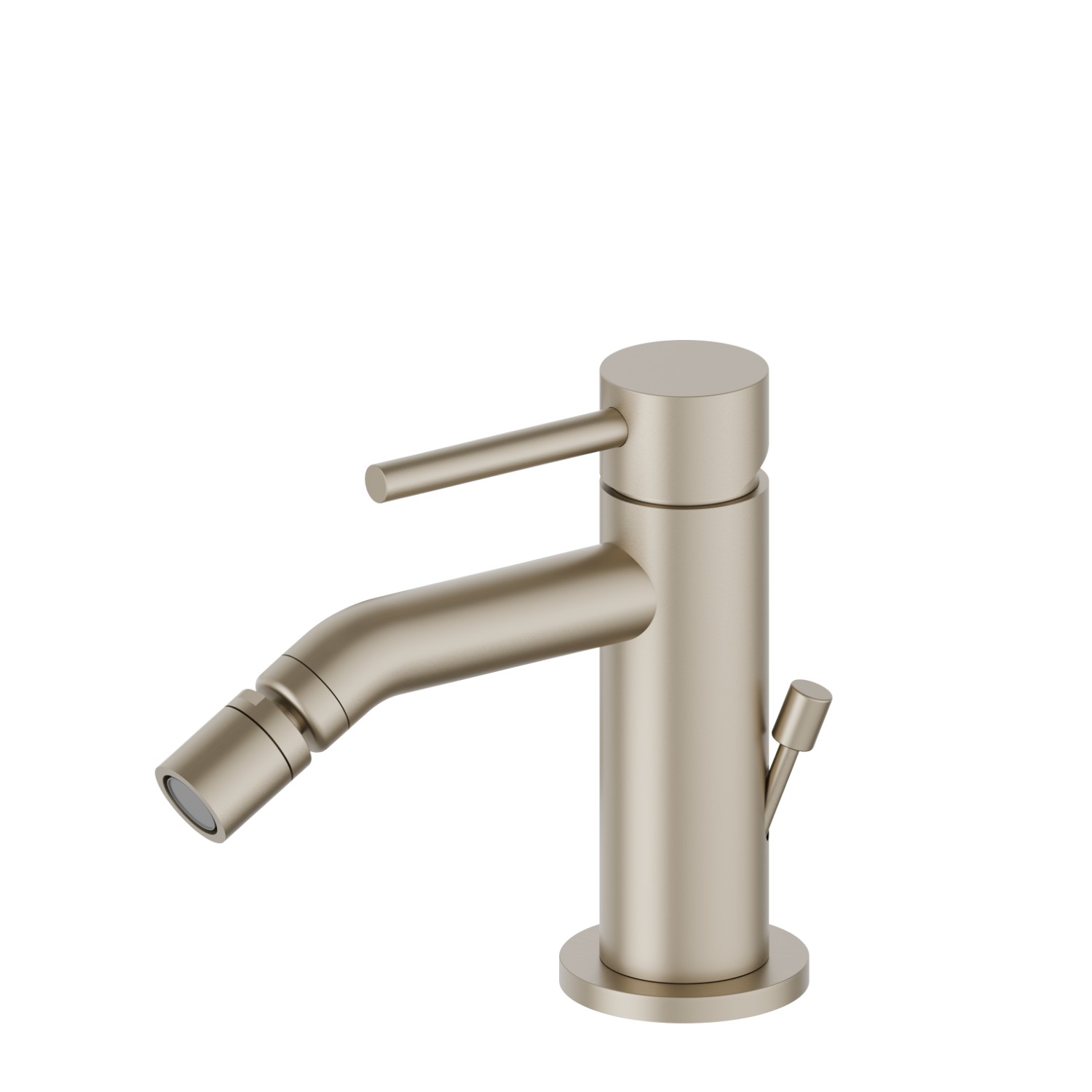Miscelatore monocomando per bidet - finitura Gold Satin