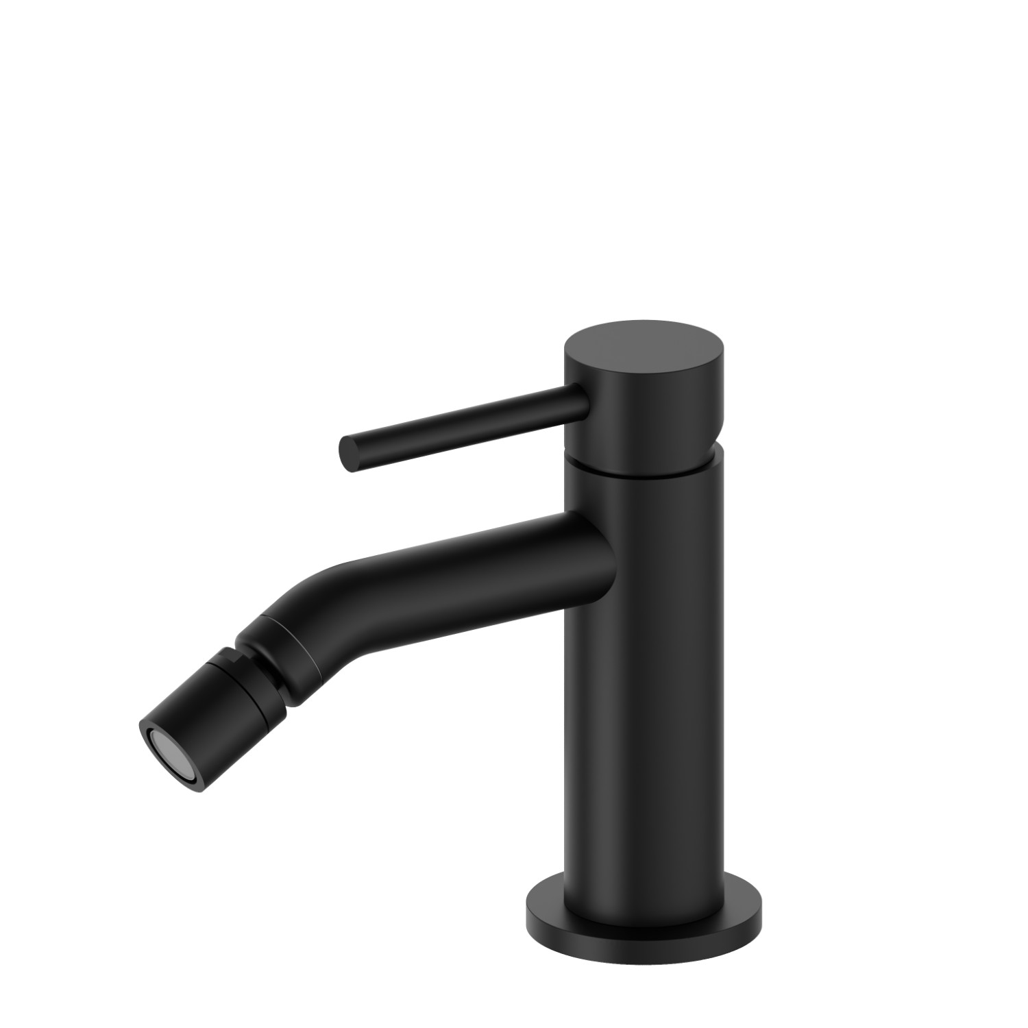 Single lever bidet mixer - finish Matt Black