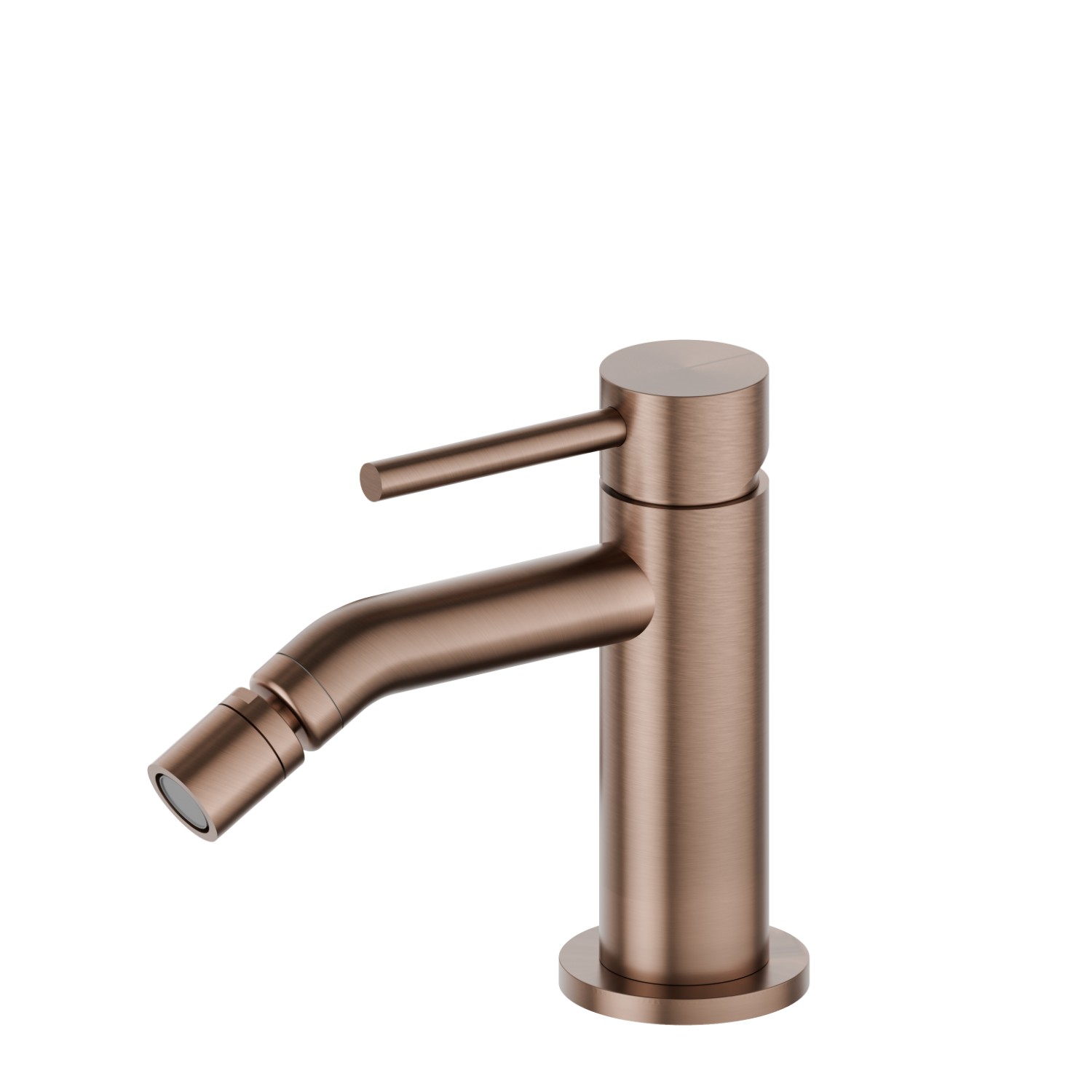 Miscelatore monocomando per bidet - finitura PVD Brushed Copper Bronze