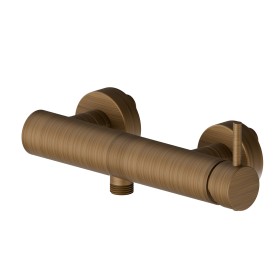 Miscelatore monocomando esterno doccia - finitura Groove Bronze