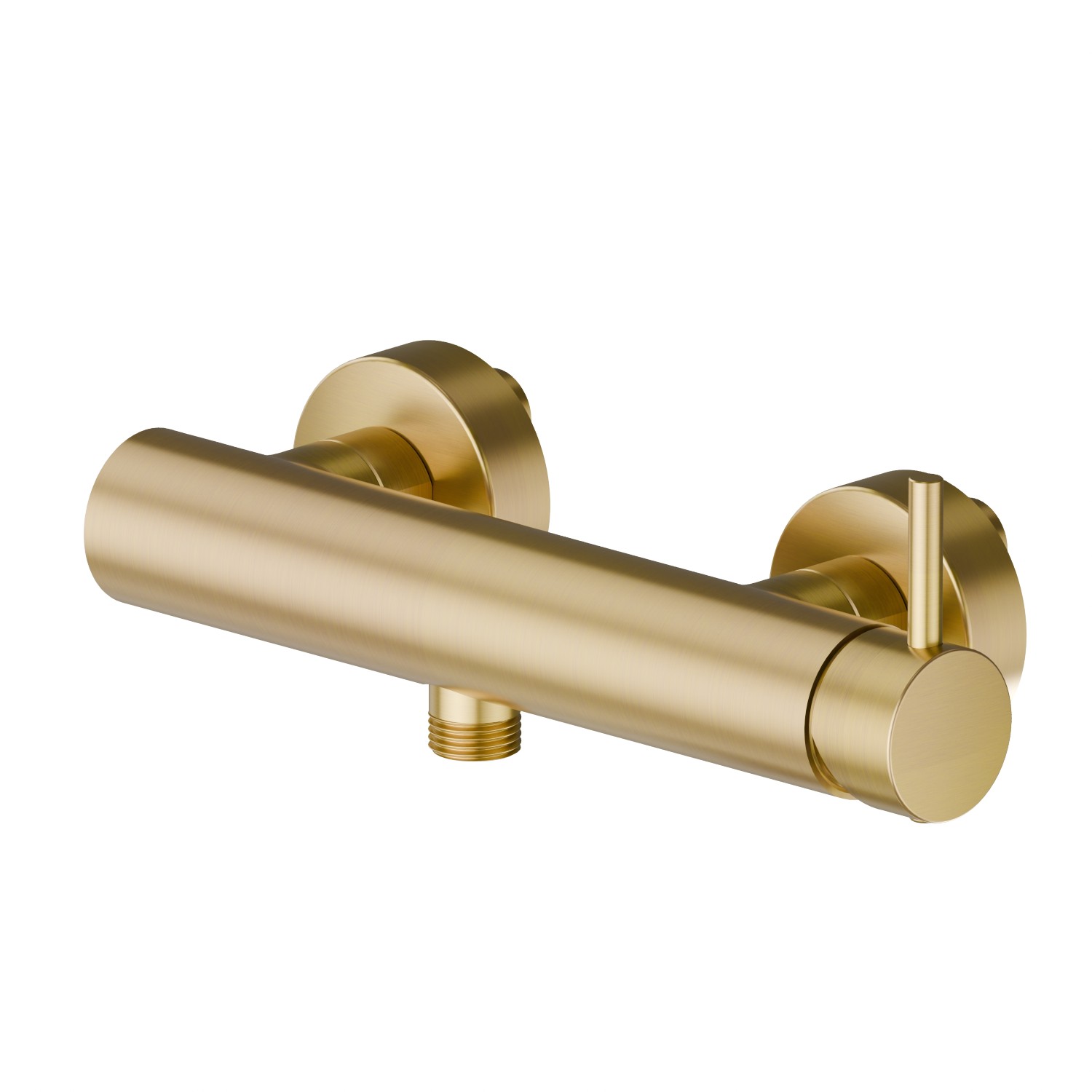 Miscelatore monocomando esterno doccia - finitura PVD Brushed Gold