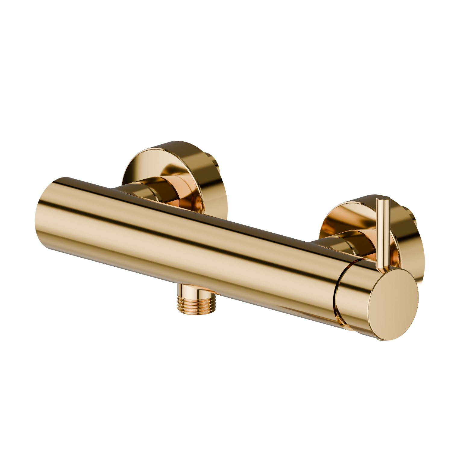 Miscelatore monocomando esterno doccia - finitura PVD Glossy Gold