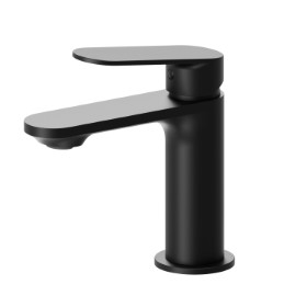 Single lever basin mixer - finish Matt Black
