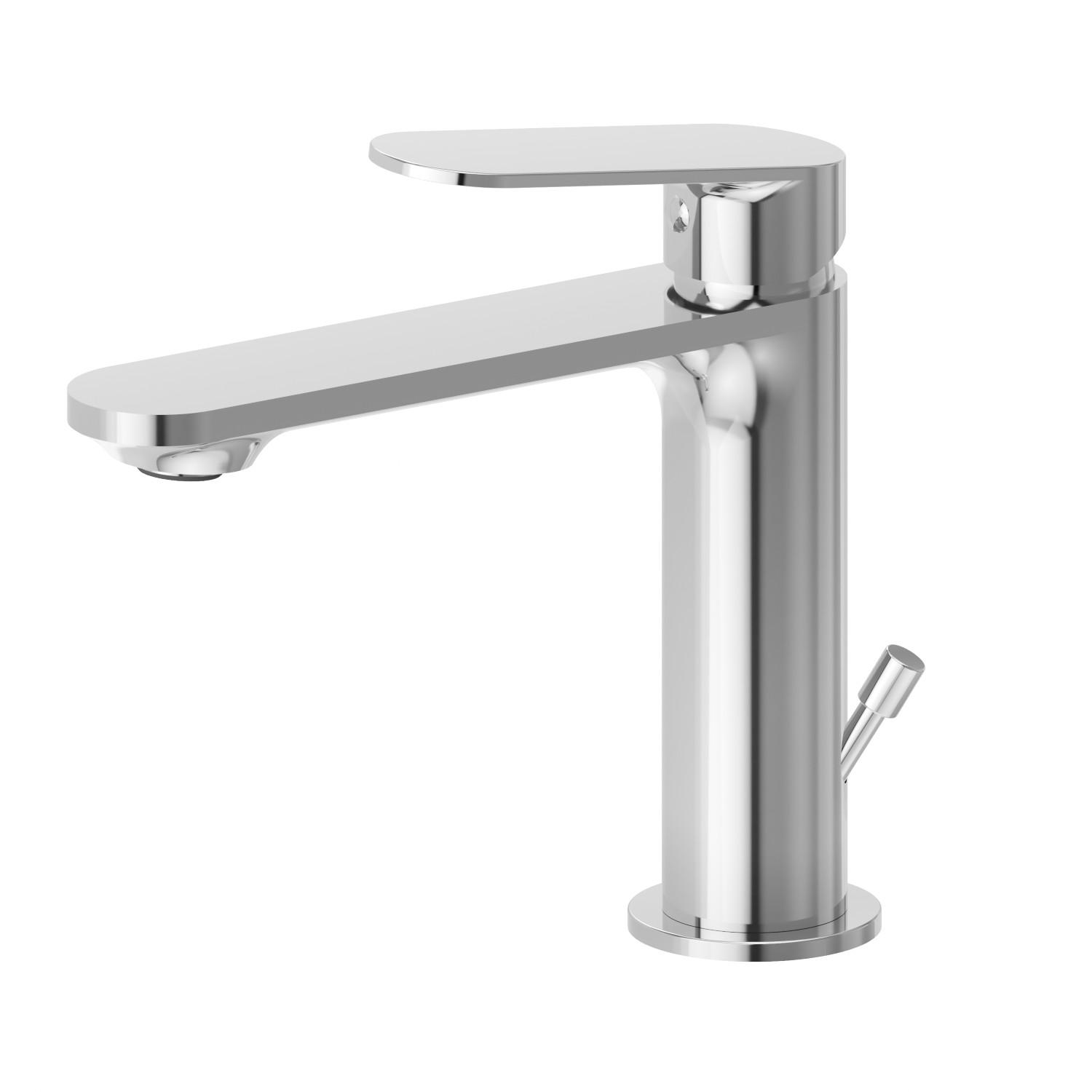 Miscelatore monocomando versione media per lavabo - finitura Cromo