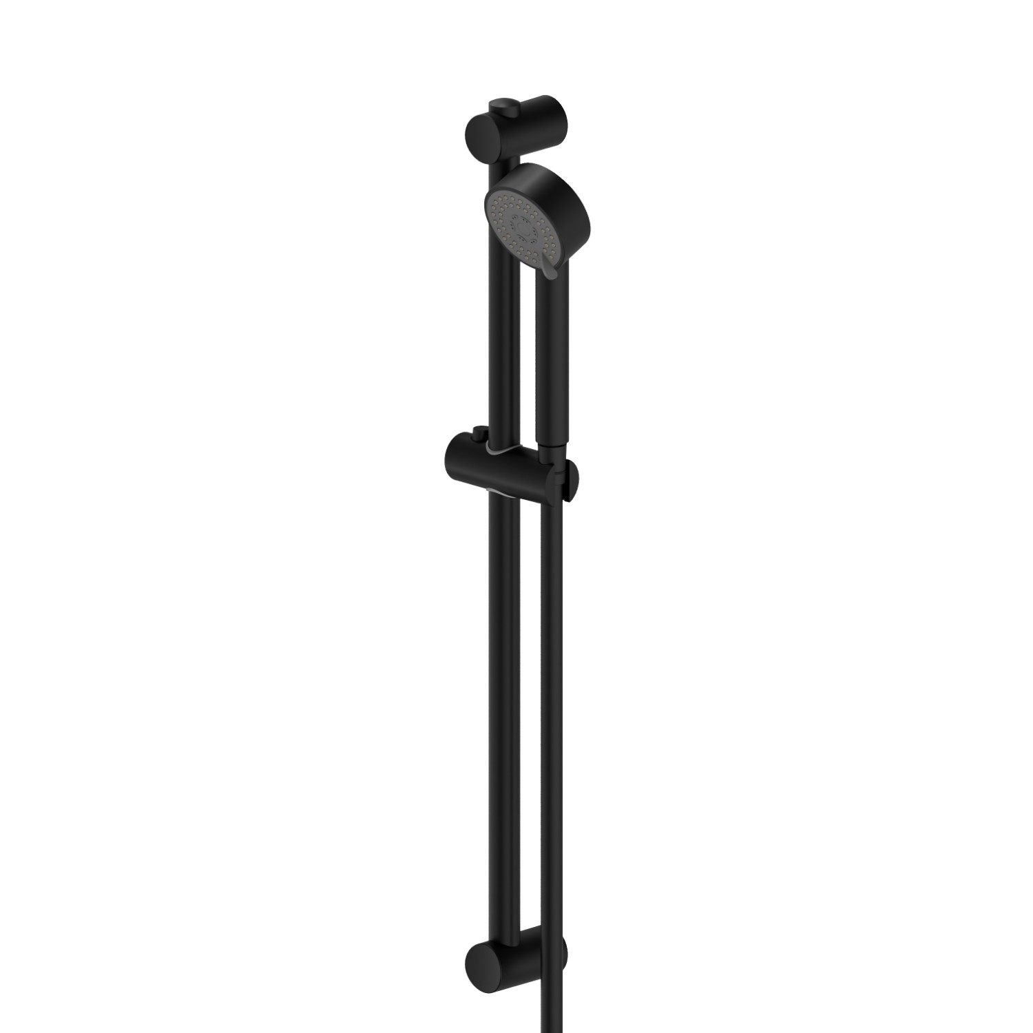 Complete shower set - finish Matt Black