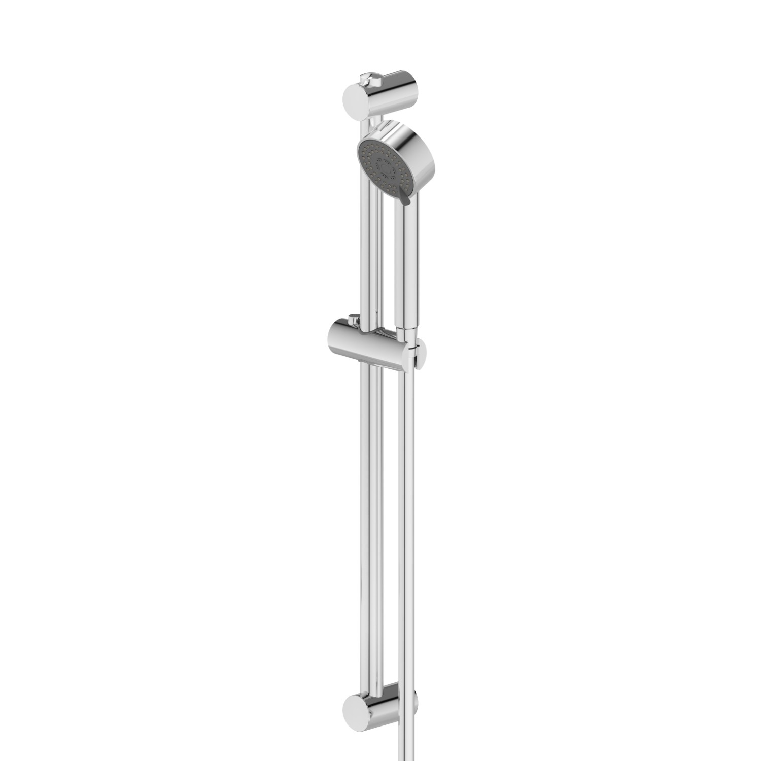 Complete shower set - finish Chrome