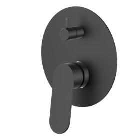 Single lever concealed mixer - finish Matt Black
