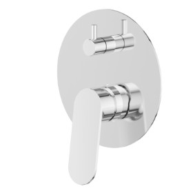 Miscelatore monocomando ad incasso. - finitura Cromo