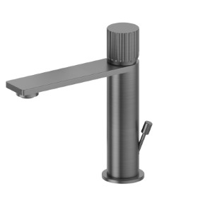 Mitigeur lavabo - finition PVD Brushed Gun Metal