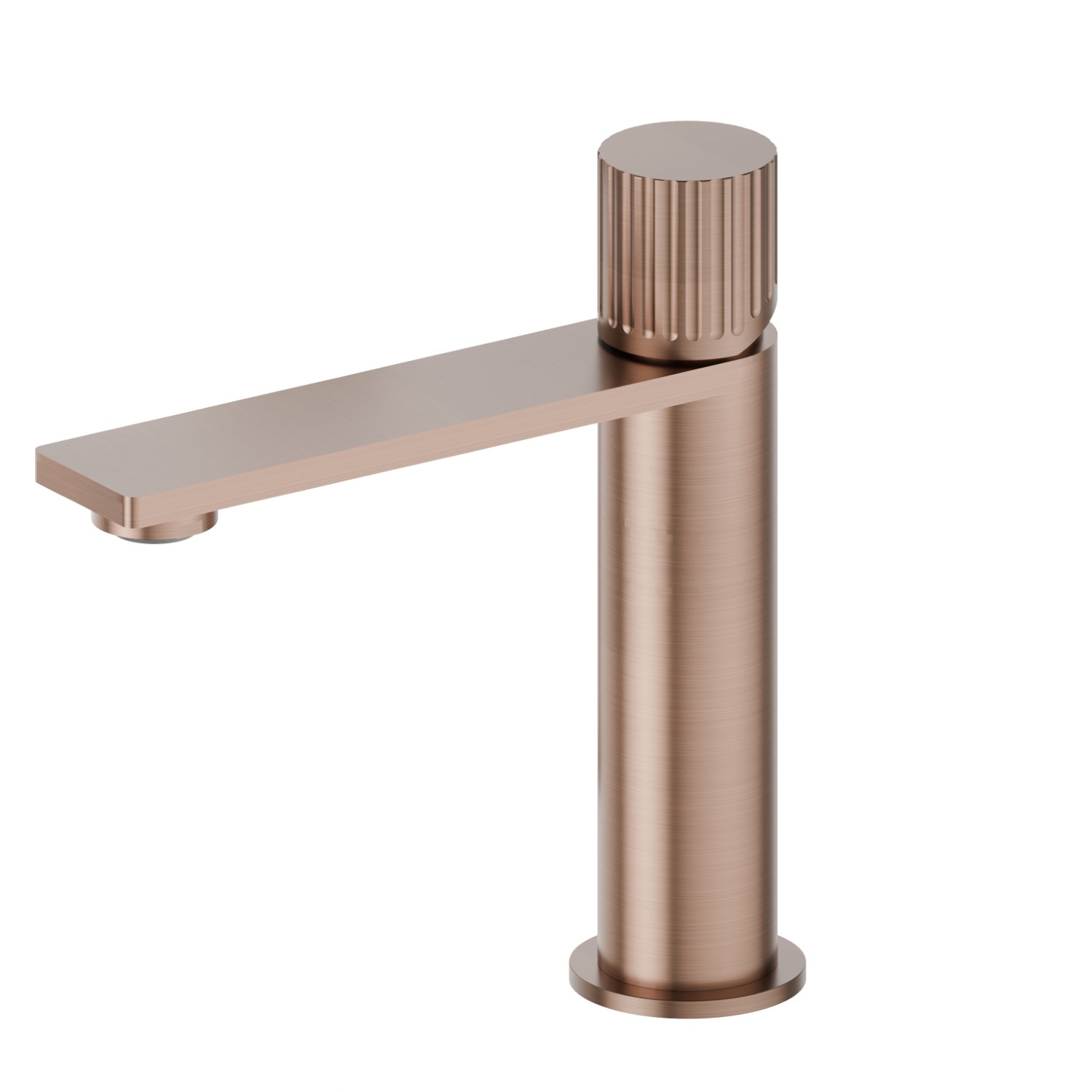 Single lever basin mixer - finish PVD Brushed Copper Bronze