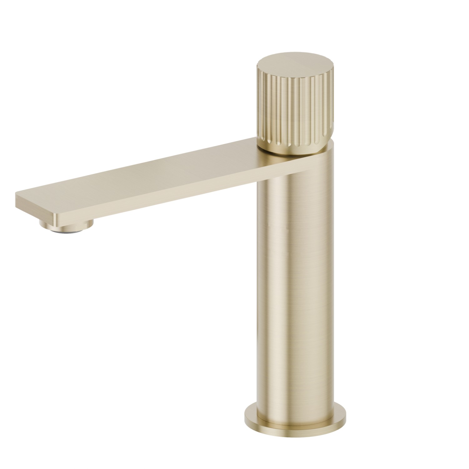 Miscelatore monocomando per lavabo - finitura PVD Brushed Pale Gold