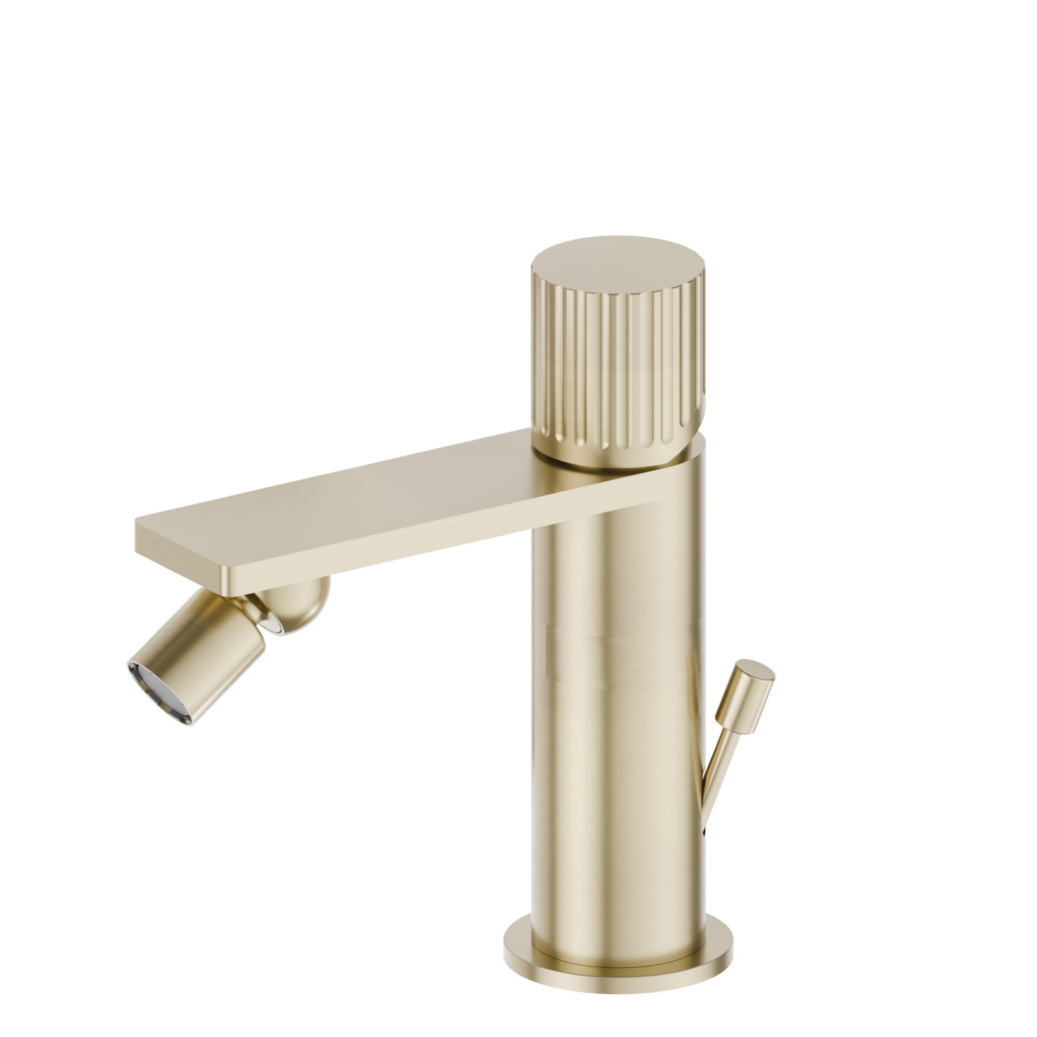 Miscelatore monocomando per bidet - finitura PVD Brushed Pale Gold
