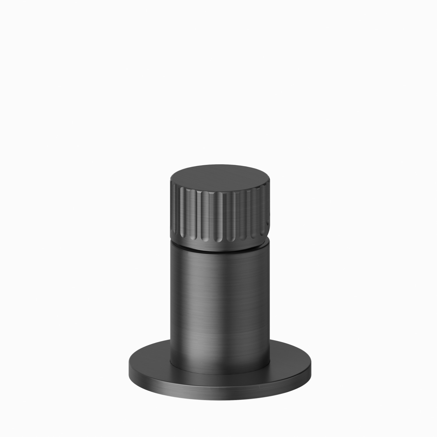 Deck-mounted mixer - finish PVD Brushed Gun Metal