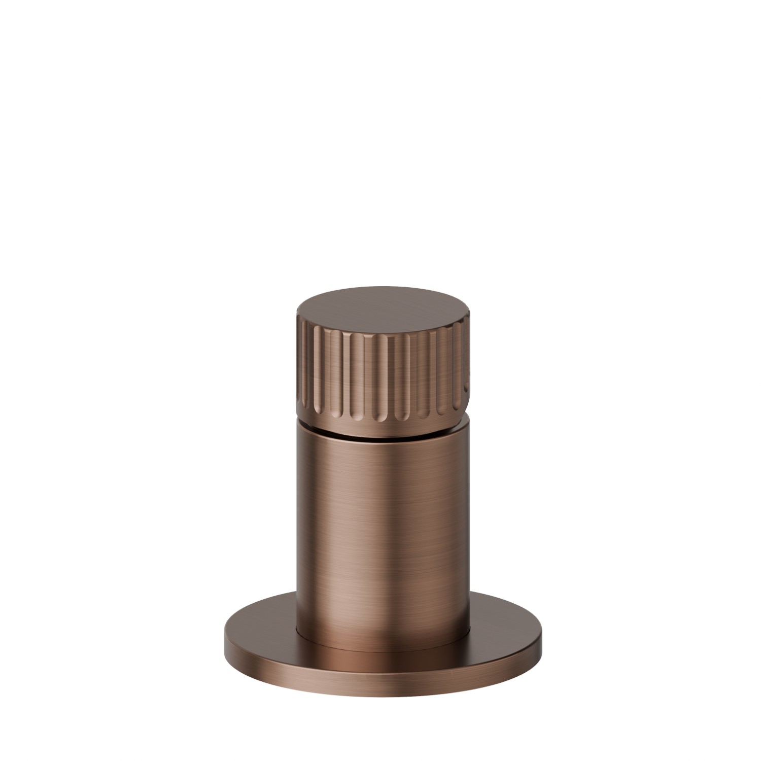 Deck-mounted mixer - finish PVD Brushed Copper Bronze