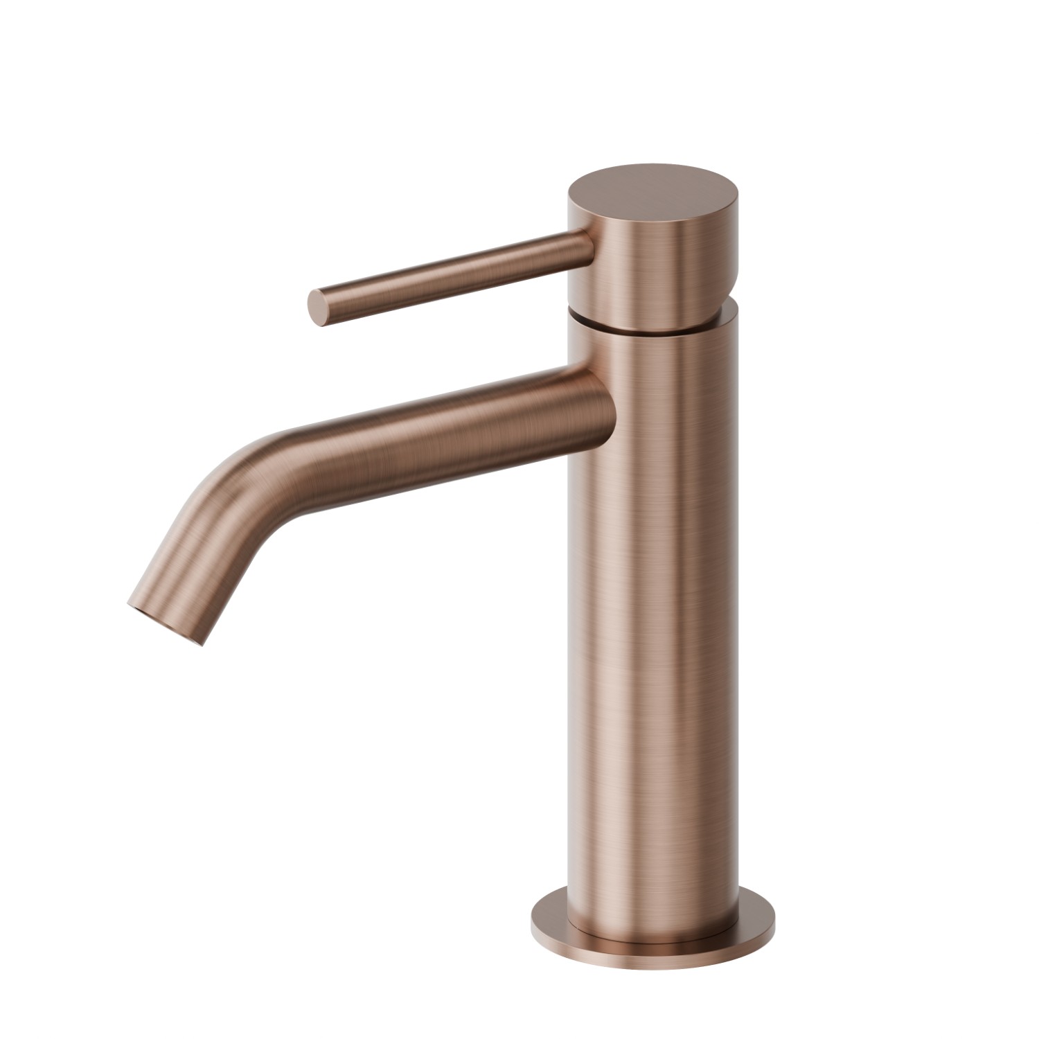 Einhebel-Waschtischarmatur - oberfläche PVD  Copper Bronze gebürstet