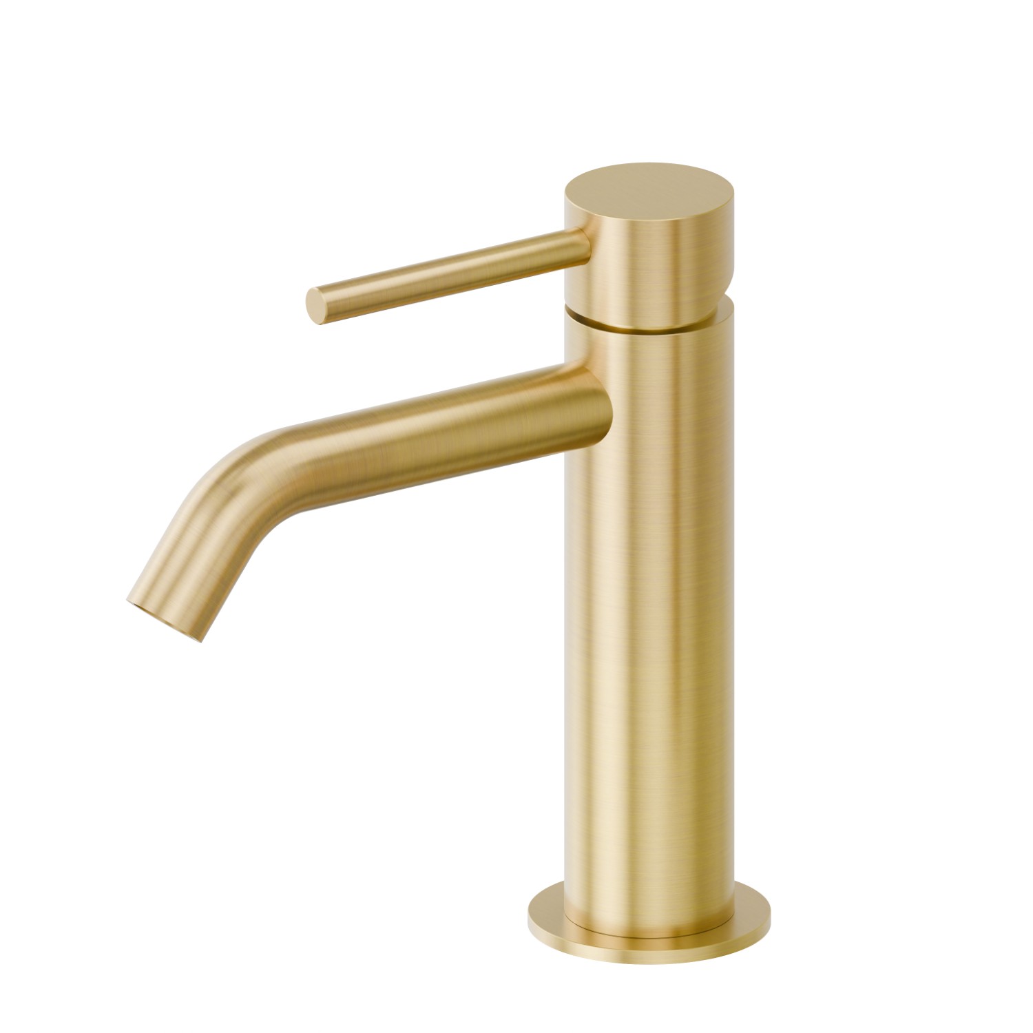 Miscelatore monocomando per lavabo - finitura PVD Brushed Gold
