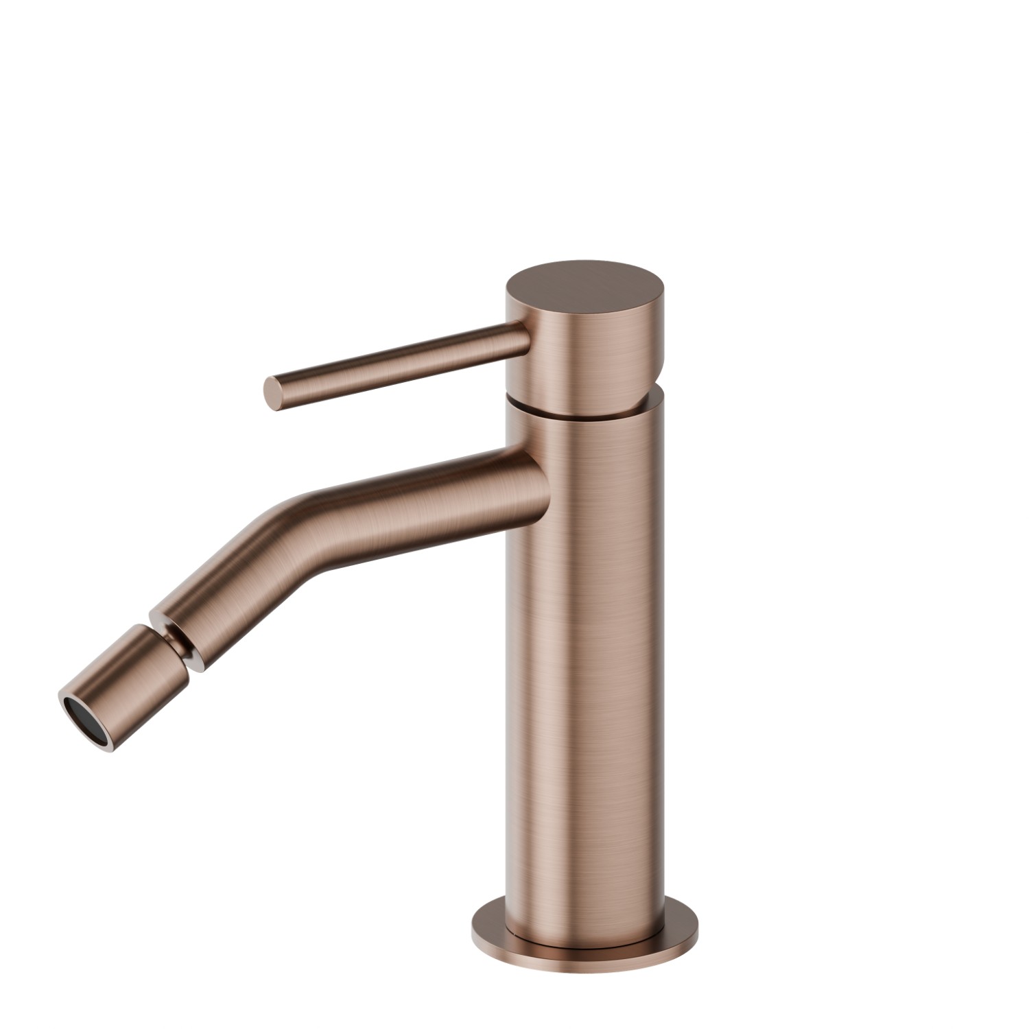 Miscelatore monocomando per bidet - finitura PVD Brushed Copper Bronze