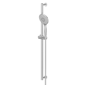Complete shower set, with ABS 3-adjustable jet hand shower, L=150 cm flexible - finish Chrome