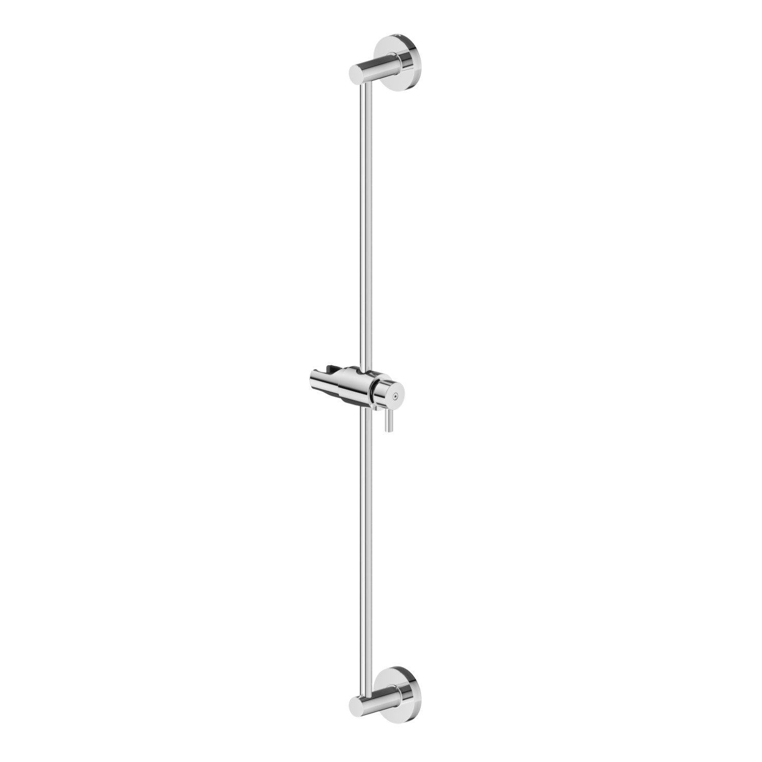 Brass shower set without hand shower - finish Chrome