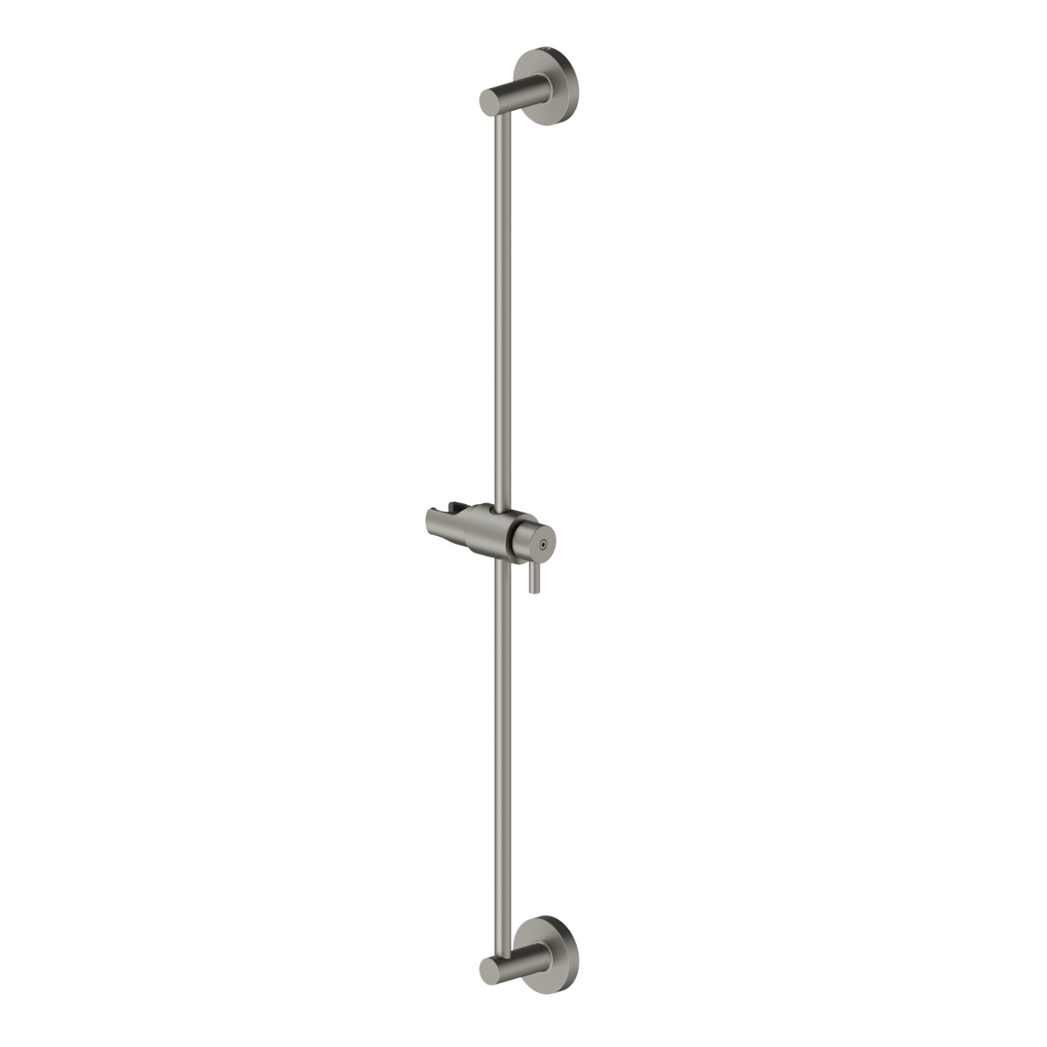 Brass shower set without hand shower - finish Titanium Satin