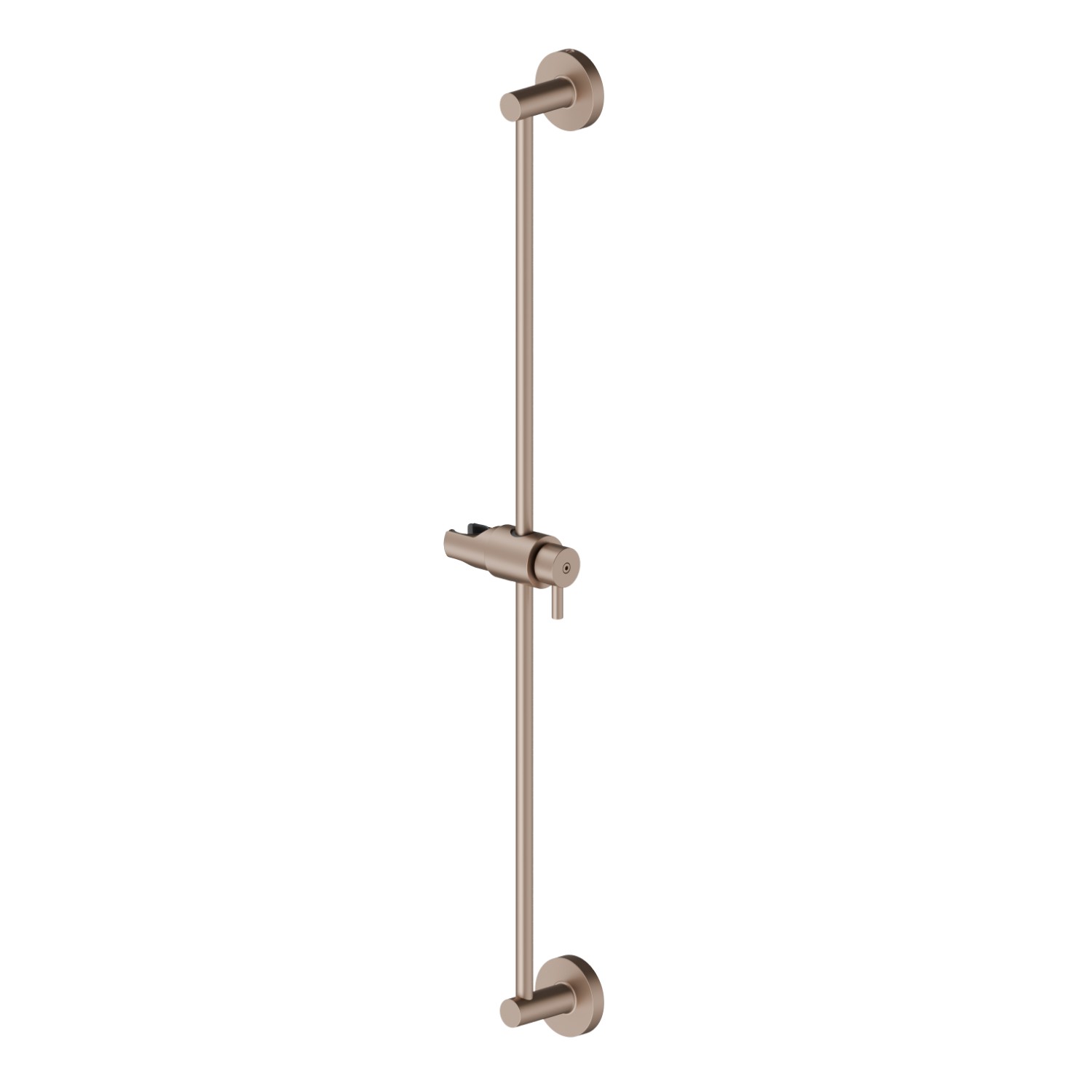 Brass shower set without hand shower - finish Copper Satin