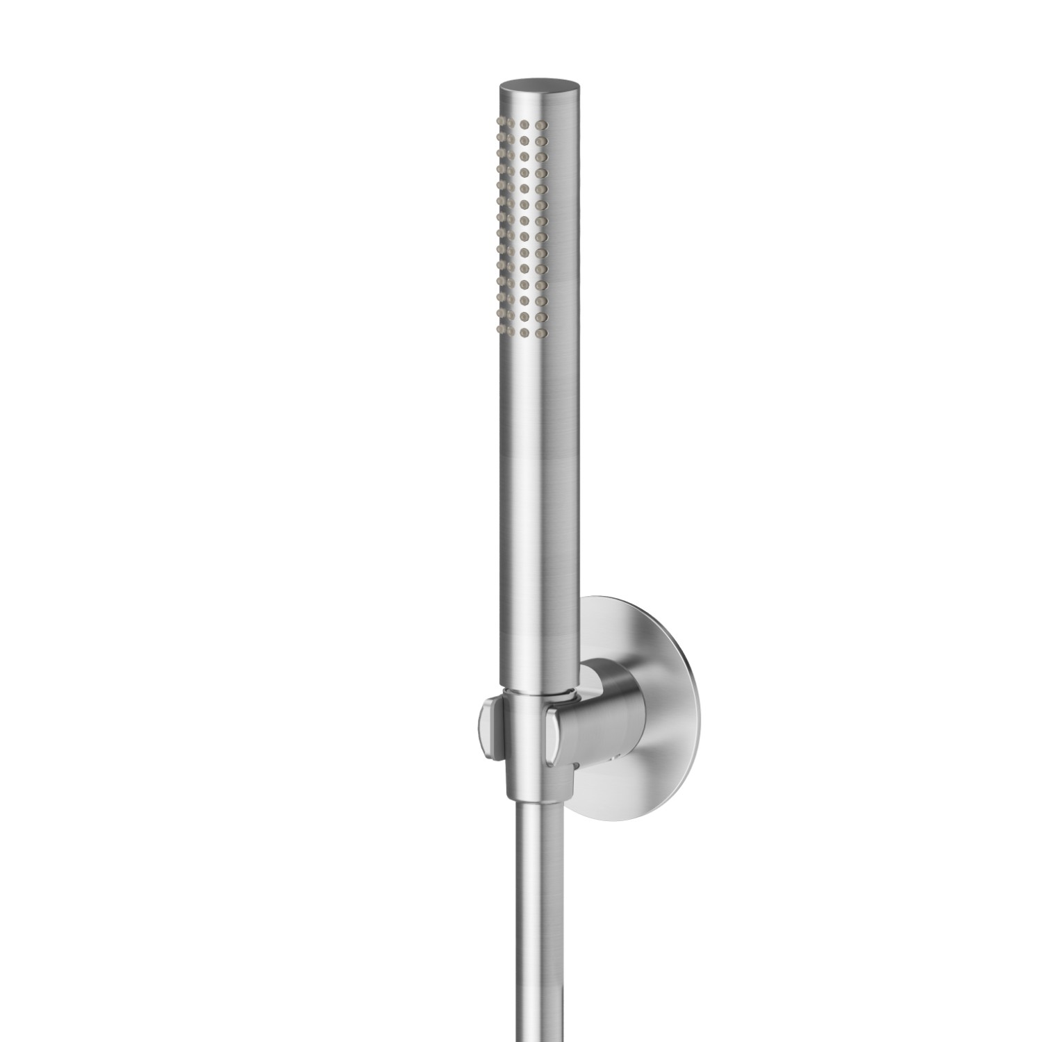 Duschset komplett mit Messing Handbrause und flexiblem Schlauch - oberfläche PVD Edelstahl 