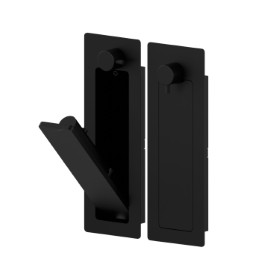 Shut off external part, with multi-functional water spray jet, on/off tap and optional
safety drain - finish Matt Black