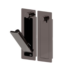 Shut off external part, with multi-functional water spray jet, on/off tap and optional
safety drain - finish PVD Gun Metal