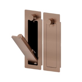 Shut off external part, with multi-functional water spray jet, on/off tap and optional
safety drain - finish PVD Brushed Copper Bronze